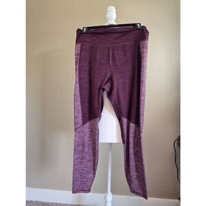 Dip Leggings Sz L Heathered Plum